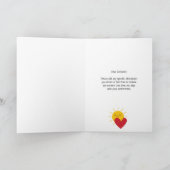 Carte Drôle Vous êtes mon soleil Saint Valentin plié (Intérieur)