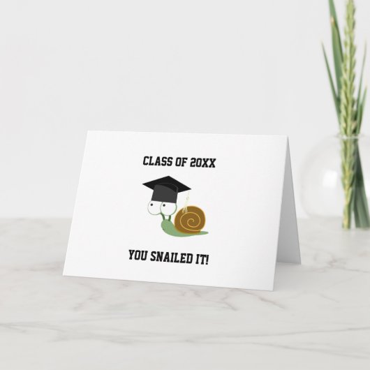Carte Drôle Vous L'Aiguille Graduation (Devant)