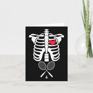 Carte Drôle Xray Halloween Costume Rib Cage Skeleton Mau