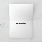 Carte Drôles de chiens aident à arroser le sapin de Noël (Intérieur)