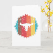 Carte Drone (Fleur jaune)