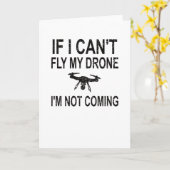 Carte Drone Pilote Dons Drone Lover Quadcopter FPV Race (Fleur jaune)