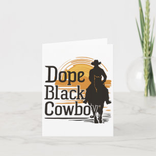 Carte Drug Black Cowboy African Cowboy Black History Jun