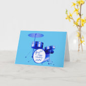 Carte Drummer Boy (Fleur jaune)