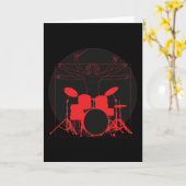 Carte Drummer de Vinci (Fleur jaune)