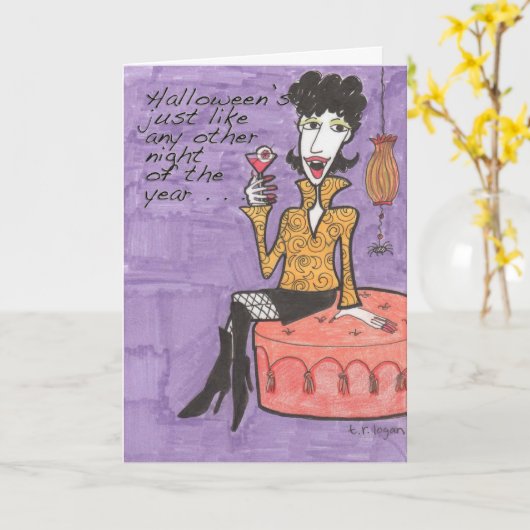 Carte Druscilla (Fleur jaune)