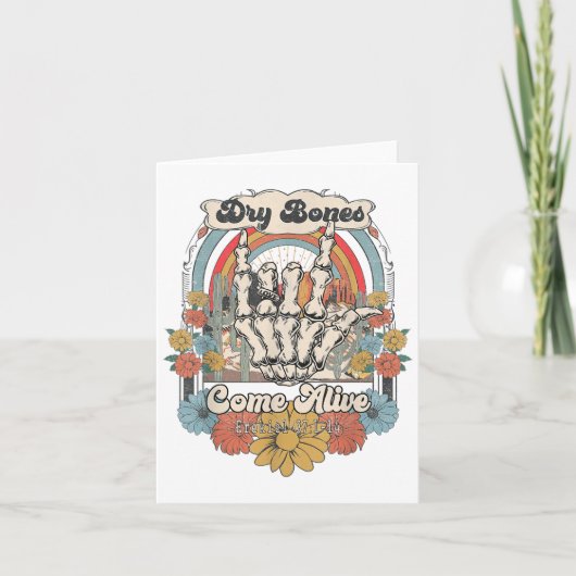 Carte Dry Bones Come Alive Christian, Christian Motivati (Devant)