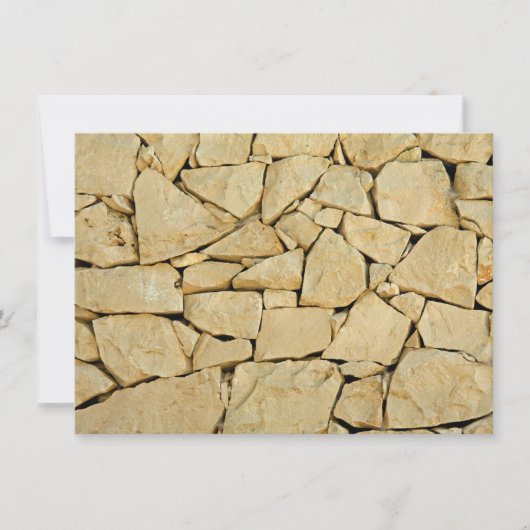 Carte Dry stone wall (Devant)