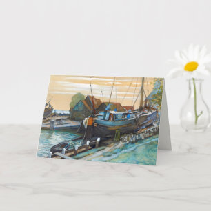 Carte Drydock à Durgerdam peinture de Piet Mondrian