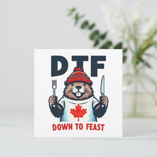 Carte DTF Down To Feader (Debout devant)