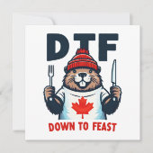 Carte DTF Down To Feader (Devant)
