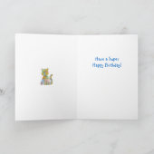 Carte du 10e anniversaire (Intérieur)