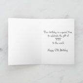 Carte du 15e anniversaire (Intérieur)