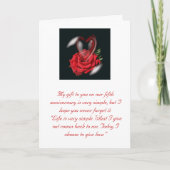 Carte du 5e anniversaire (Devant)