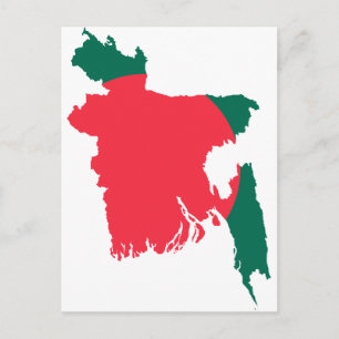Carte du Bangladesh BD