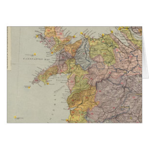 Carte du bassin versant Angleterre, Pays de Galles