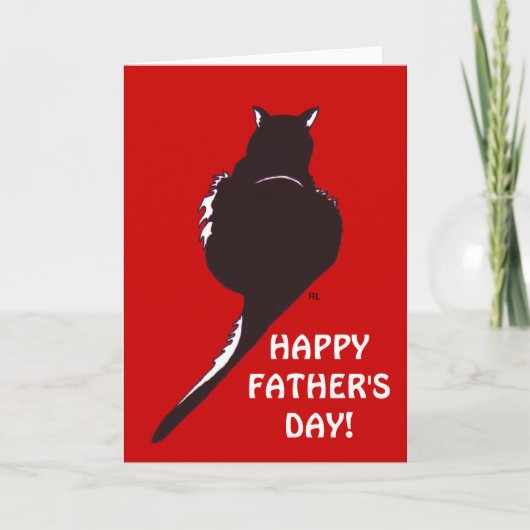 Carte du Black Cat Father (Devant)