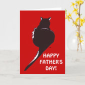 Carte du Black Cat Father (Fleur jaune)
