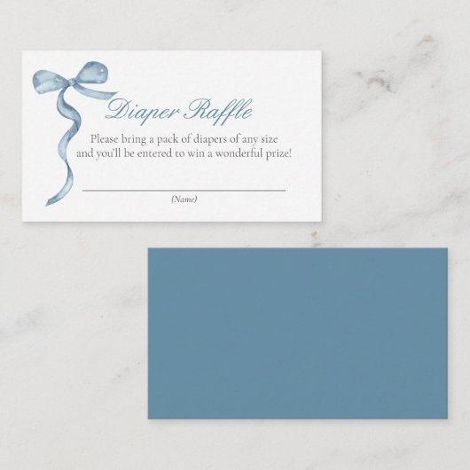 Carte du boîtier de la demande de couches pour béb (Devant / Derrière)