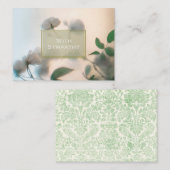 Carte du boîtier de la Sympathie des Roses blanche (Devant / Derrière)