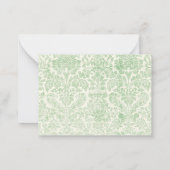 Carte du boîtier de la Sympathie des Roses blanche (Dos)