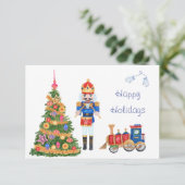 Carte du boîtier de l'arbre de Noël de Nutcracker (Debout devant)