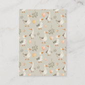 Carte du boîtier de l'étain à couches fines d'oie (Dos)