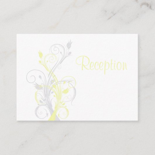 Carte du boîtier de réception jaune gris blanc (Devant)