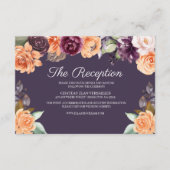 Carte du boîtier de réception Mariage de automne P (Devant)