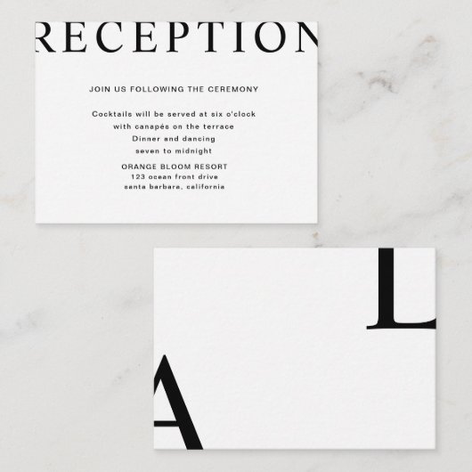 Carte du boîtier de réception ultramoderne (Devant / Derrière)