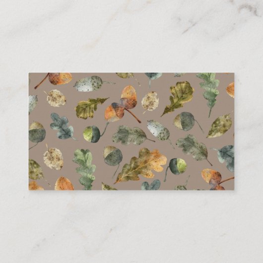 Carte du boîtier du Baby shower à rabat de couche (Dos)