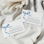 Carte du boîtier du Baby shower d'affichage à cach