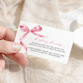 Carte du boîtier du Baby shower d'affichage de la 