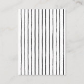 Carte du boîtier du Baby shower de la couche d'our (Dos)