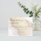 Carte du boîtier du dîner de répétition d'aquarell (Debout devant)