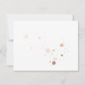 Carte du boîtier du dîner de répétition d'aquarell (Dos)