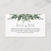 Carte du boîtier du puits de souhaits feuille de f (Devant)