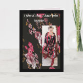 Carte Du café à l'orange Juice drôle (Devant)