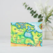 Carte du Canada (Debout devant)