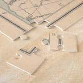 Carte du Canada antique Puzzle (Côté)