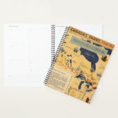 Carte du Canada - Parcs Canada (Devant avec enveloppe)