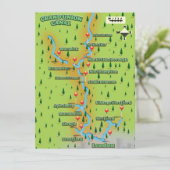 Carte du canal de Grand Union (Debout devant)