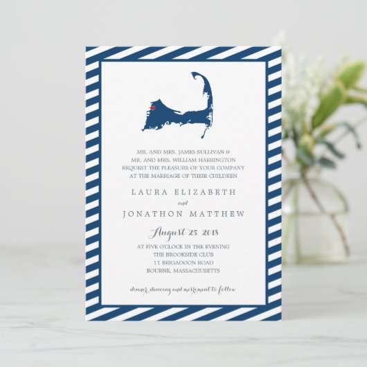 Carte du cap Bourne | MARIAGE (Debout devant)