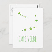 Carte du Cap-Vert (Devant / Derrière)