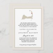 Carte du cap Wellfleet | MARIAGE (Devant / Derrière)