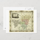 Carte du Cercle autrichien du Saint Empire Romain (Devant / Derrière)