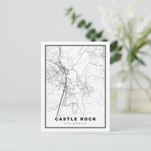 Carte du château de Rock (Debout devant)