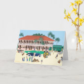 Carte du chemin de fer historique de Boca Grande (Fleur jaune)