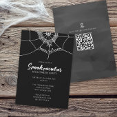 Carte du code QR de l'Araignée Web Spooktacular Ha
