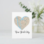 Carte du coeur de New York (Debout devant)